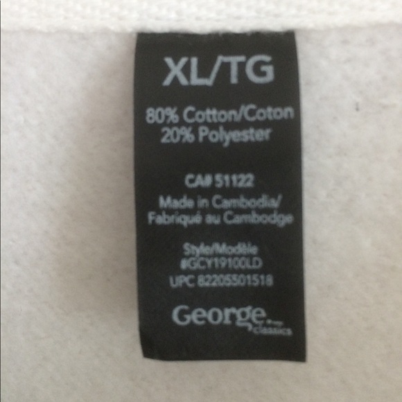 XL George Birds/Flowers Patchwork Sweatshirt - Picture 6 of 7